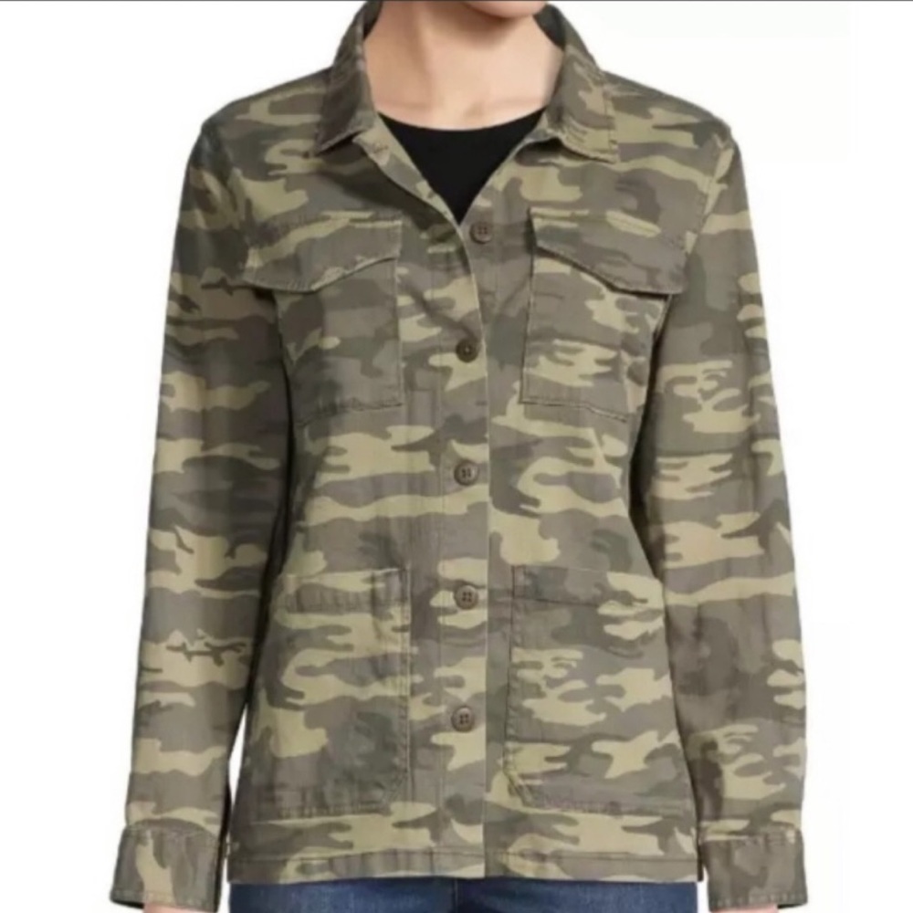 Sanctuary Camouflage Chore Jacket